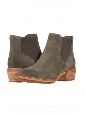 Timberland Sutherlin Bay suede chelsea ankle boots
